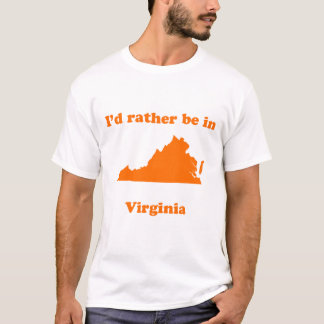 Jag skulle är ganska i Virginia Tee Shirt