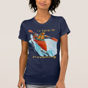 Jag skulle är ganska Kayaking 2 T-shirt