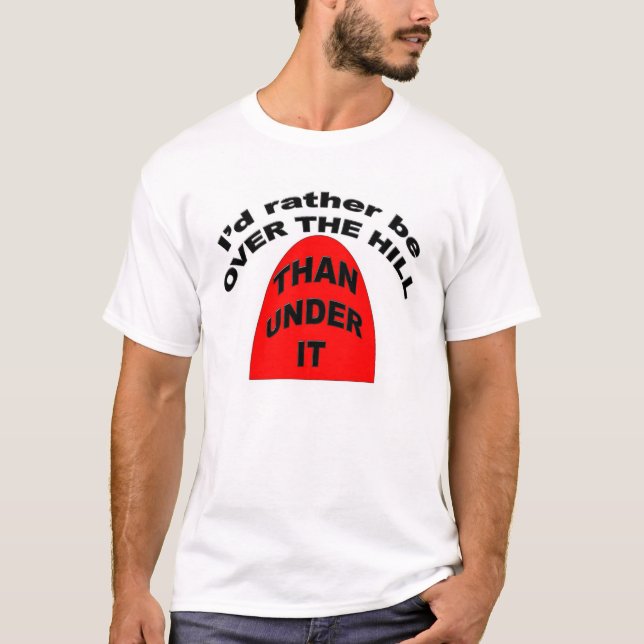 Jag skulle är ganska ÖVER BACKEN än under den T-shirt (Framsida)