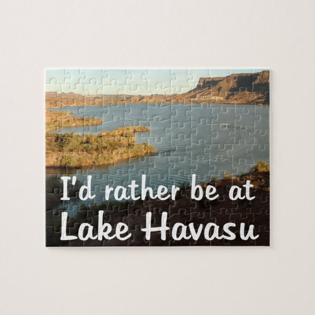 Jag skulle är ganska på det Lake Havasu pussel (Horisontell)