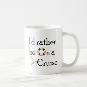 Jag skulle är ganska på en kryssning kaffemugg