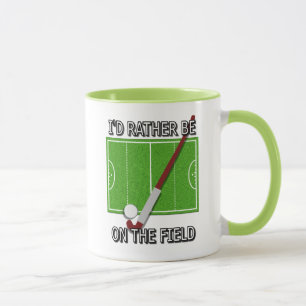 Jag skulle är ganska på fält (hockey) mugg