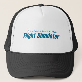 Jag skulle är ganska på min flygsimulator truckerkeps