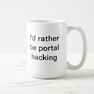 Jag skulle är ganska portaldataintrångmuggen kaffemugg