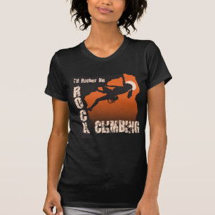 Jag skulle är ganska stenklättringen - flicka t-shirt