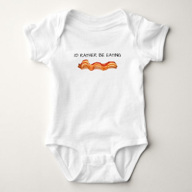 Jag skulle äter ganska bacon tee (Framsida)