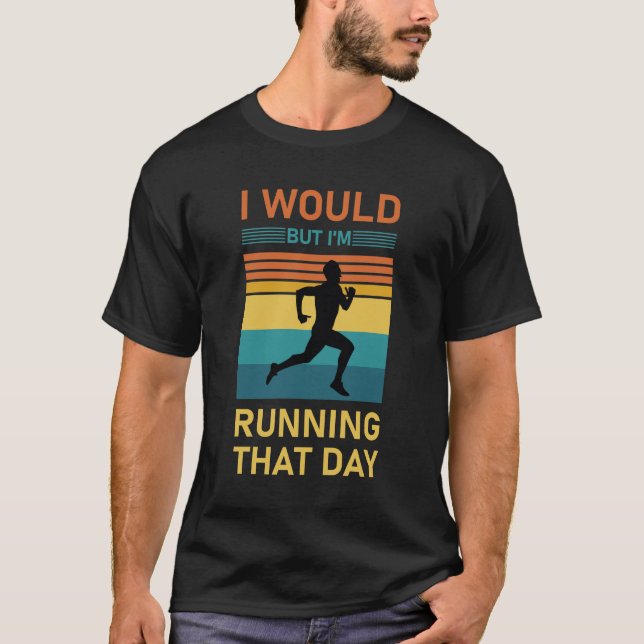 Jag skulle bara vilja det, Marathon Springer T Shirt (Framsida)