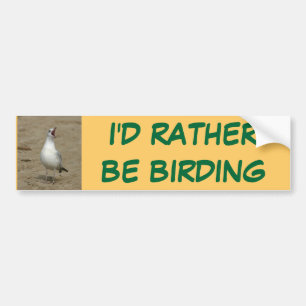 Jag skulle birding ganska bildekalet bildekal