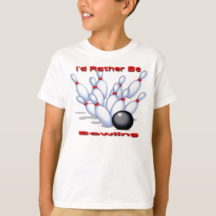 Jag skulle bowlar ganska tee shirt