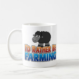 Jag skulle brukar ganska! (Virtuellt lantbruk) Kaffemugg