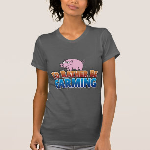 Jag skulle brukar ganska! (virtuellt lantbruk) t shirt