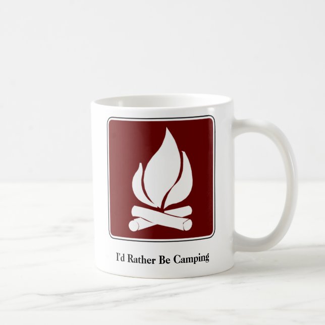 Jag skulle campar ganska kaffemuggen kaffemugg (Höger)