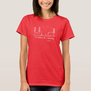 Jag skulle campar ganska t-shirt