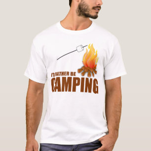 Jag skulle CAMPAR GANSKA Tee Shirt