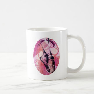Jag skulle dansar ganska! kaffemugg