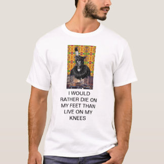JAG SKULLE DEN SNARLIKA MATRISEN PÅ MIN FOT ÄN T-SHIRT