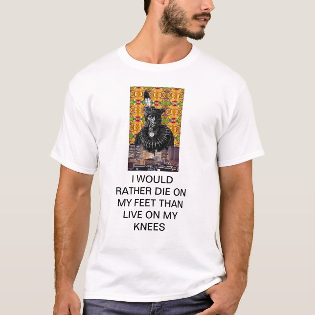 JAG SKULLE DEN SNARLIKA MATRISEN PÅ MIN FOT ÄN T-SHIRT (Framsida)