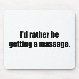 Jag skulle får ganska en massage musmatta