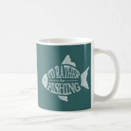 Jag skulle fiskar ganska - den gulliga kaffemugg