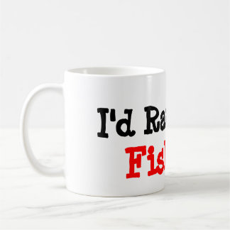 Jag skulle fiskar ganska muggen kaffemugg