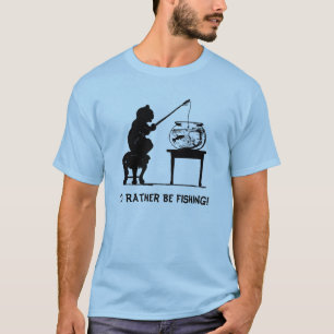 Jag skulle fiskar ganska! tee shirt