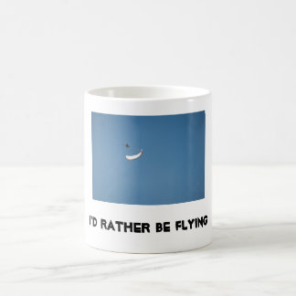Jag skulle flyger ganska kaffemugg