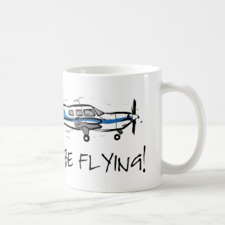 Jag skulle flyger ganska! muggPA 28 PPL Kaffemugg