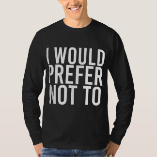 JAG SKULLE FÖREDRA ATT INTE FUNNERA Lazy Gym Fitne T Shirt