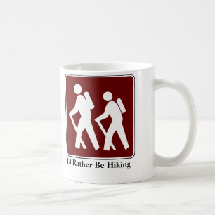 Jag skulle fotvandrar ganska kaffemuggen kaffemugg