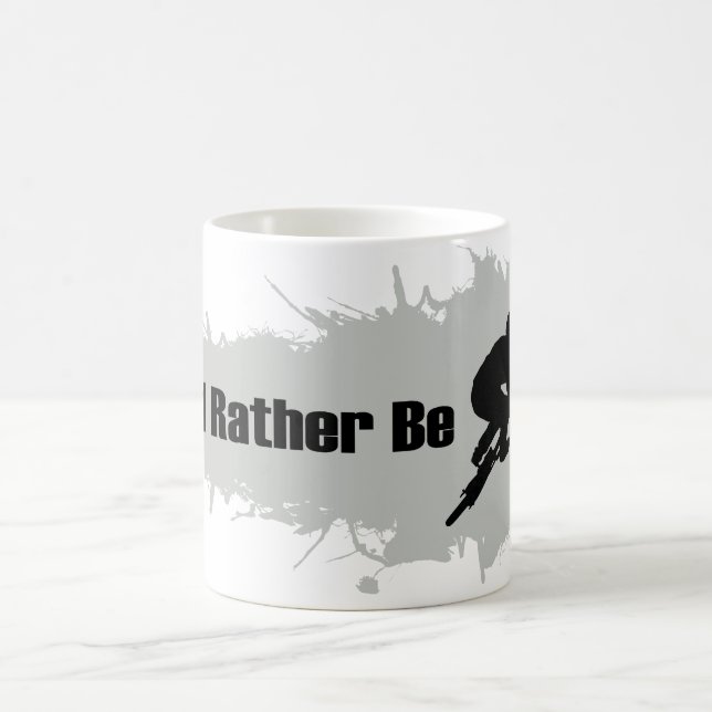 Jag skulle gör ganska BMX Kaffemugg (Center)