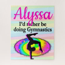 JAG SKULLE GÖRA GYMNASTICS