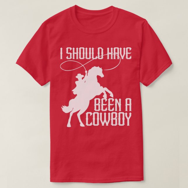 Jag skulle ha varit en Western Texas 4 T Shirt (Design framsida)