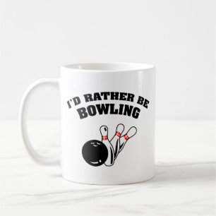 Jag Skulle Hellre Bowla Kaffemugg