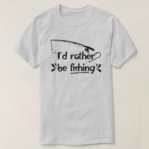 Jag skulle hellre fiska Manar-Shirt T Shirt