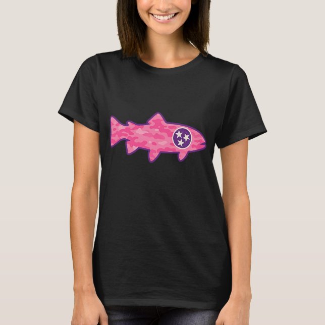 Jag skulle hellre fiska t shirt (Framsida)