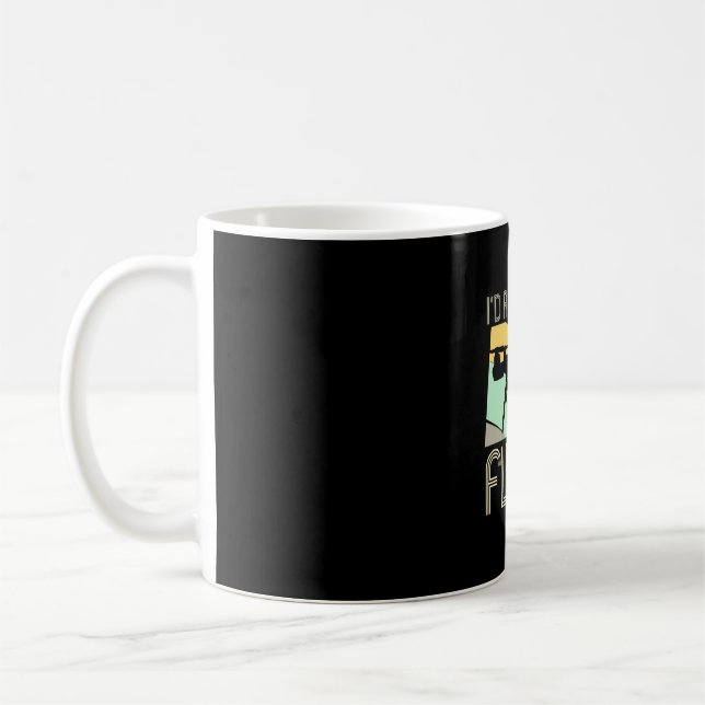 Jag skulle hellre flyga drake kaffemugg (Vänster)