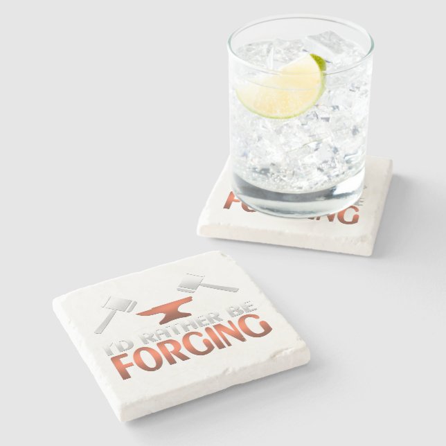 Jag skulle hellre glömma Blacksmith Forge Hammer G Stenunderlägg (Sidan)