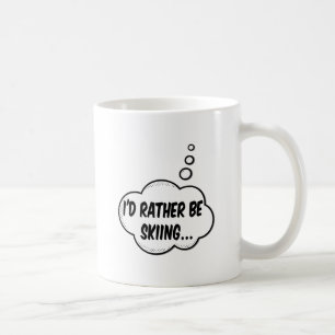 Jag skulle hellre hoppa. kaffemugg