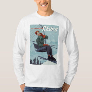 Jag skulle hellre hoppa över utskriften t shirt