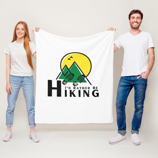 Jag skulle hellre hysa Fleece Blanket (På plats)