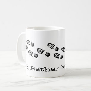 Jag skulle hellre hysa svart vit Roligt. Kaffemugg