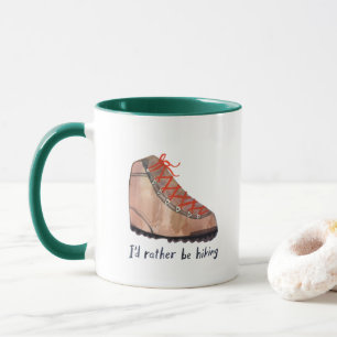 Jag skulle hellre hysa Watercolor Mugg