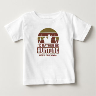 Jag skulle hellre jaga med farfar t shirt