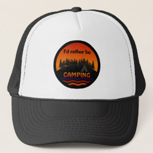 Jag skulle hellre kampa hatt - välj färg truckerkeps