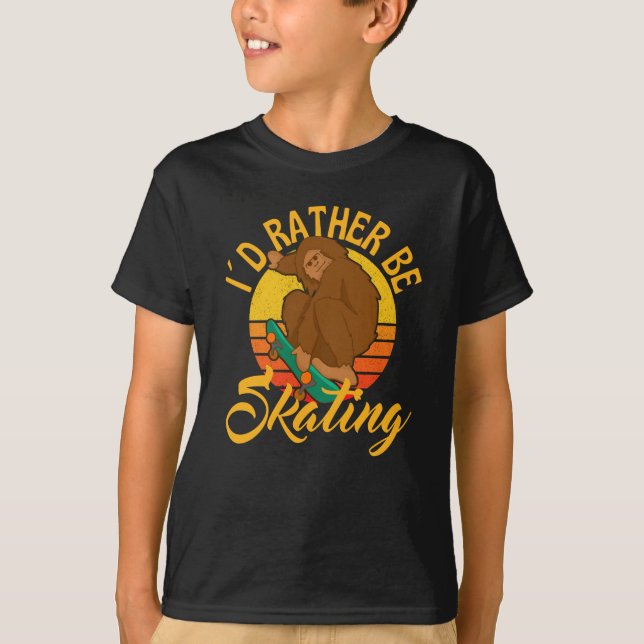 Jag skulle hellre kissa på benfoten t shirt (Framsida)