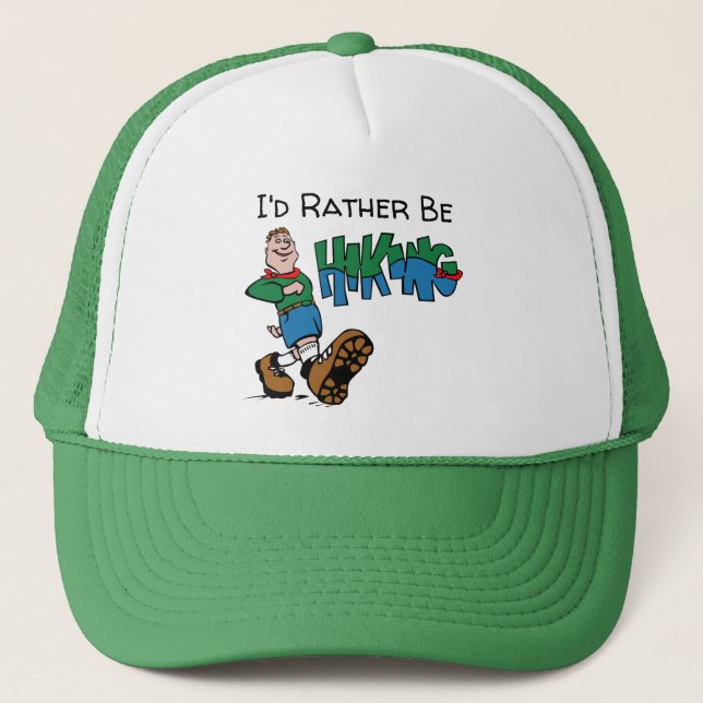 Jag skulle hellre leta Truckerkeps (Framsida)