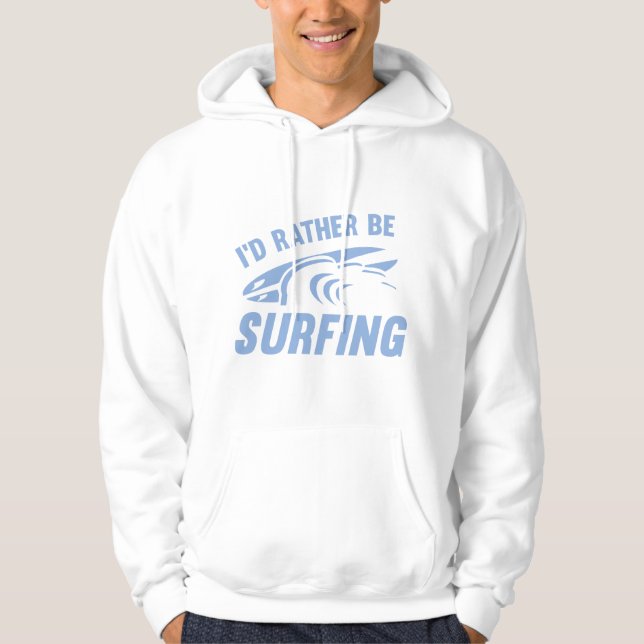 Jag skulle hellre överleva hoodie (Framsida)