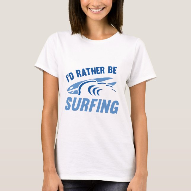 Jag skulle hellre överleva t shirt (Framsida)