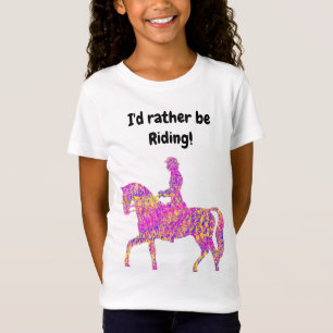 Jag skulle hellre rida t shirt