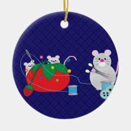 Jag skulle hellre se julprydnad julgransprydnad keramik